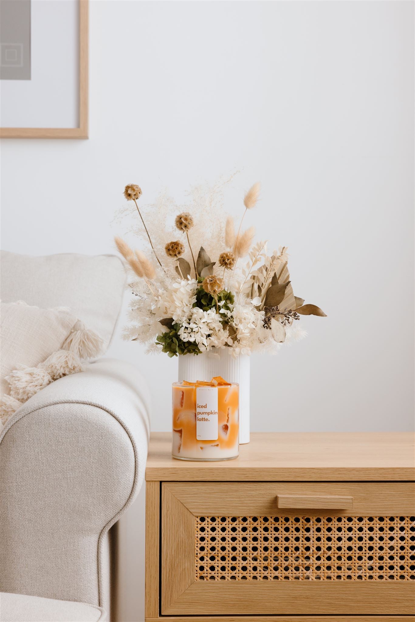 Iced Pumpkin Spice Maple Latte