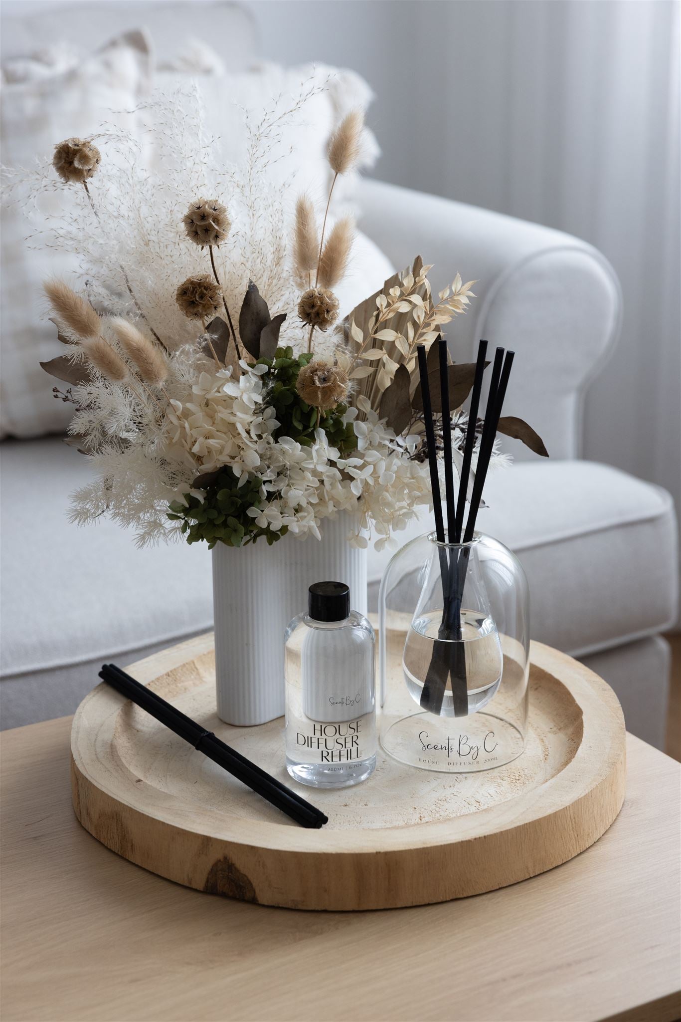 Santorini Reed Diffusers – Scents By - Main Image