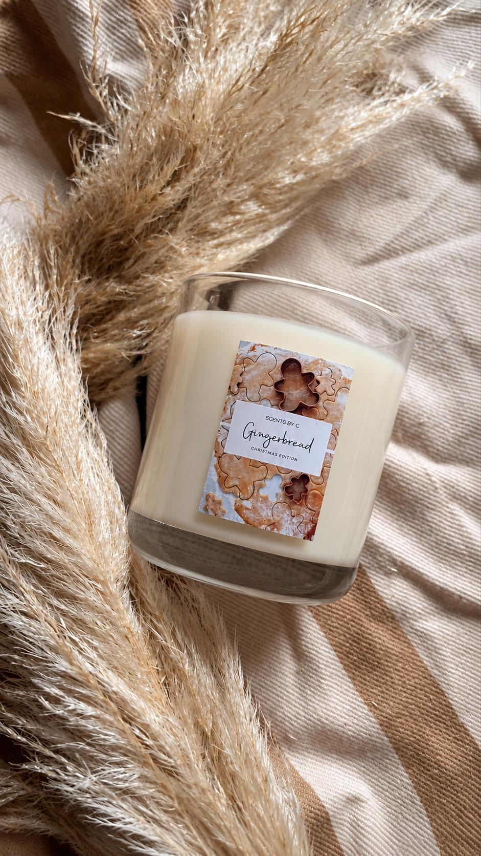Gingerbread Candle