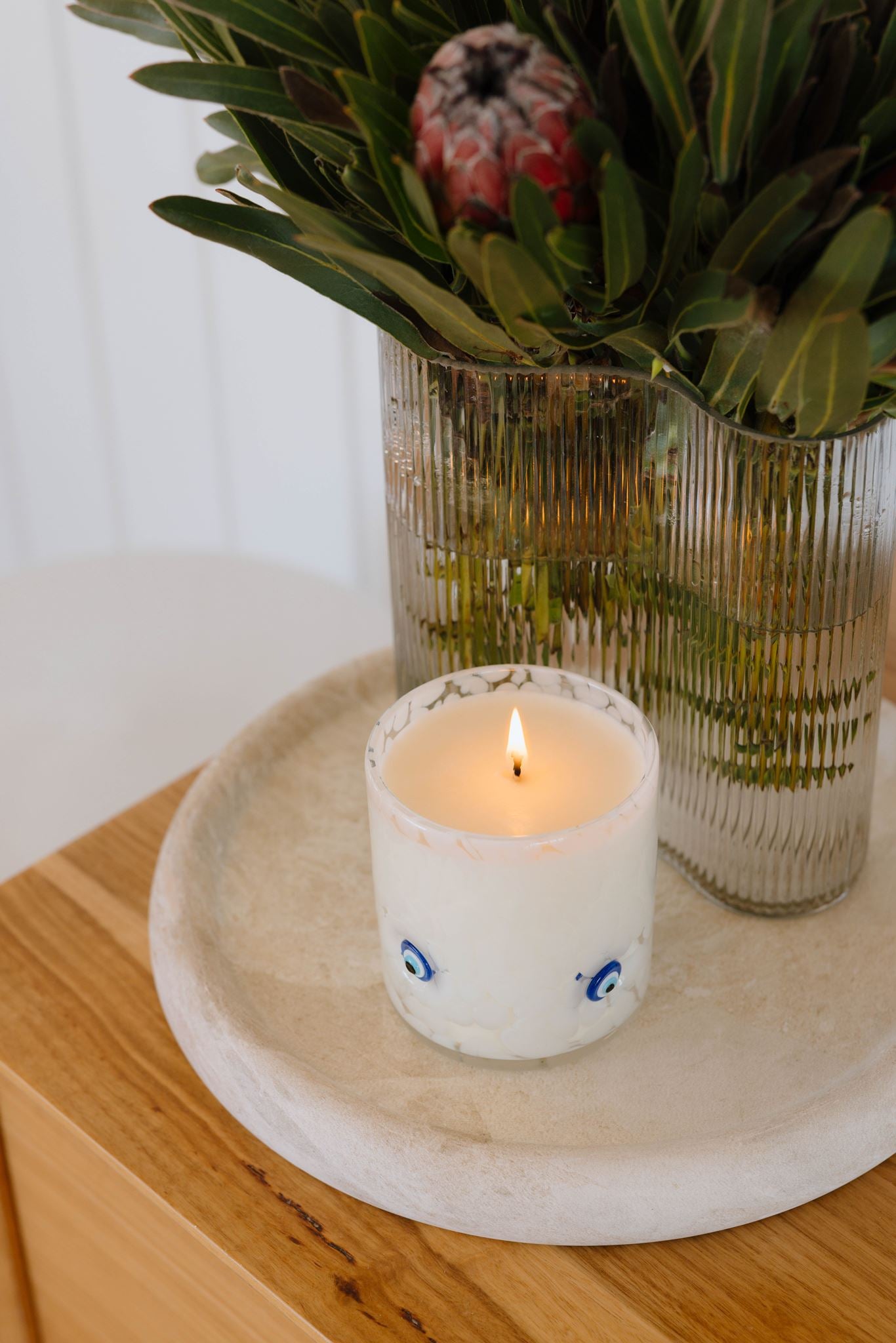 Evil Eye Candle
