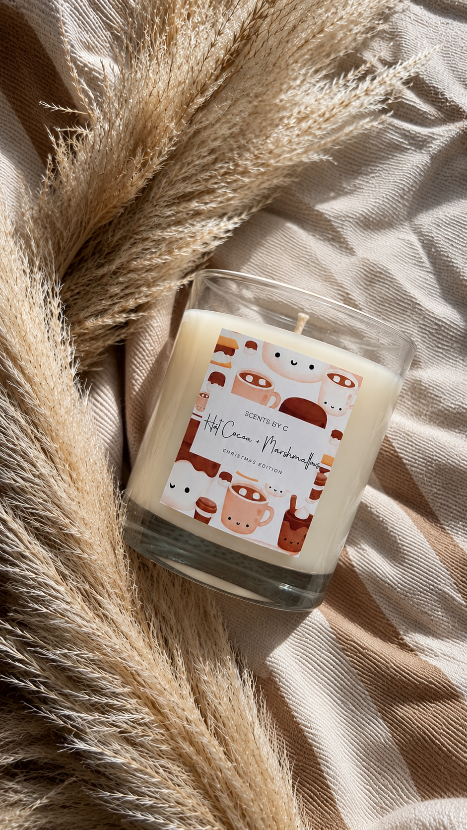 Hot Cocoa & Marshmallow Candle