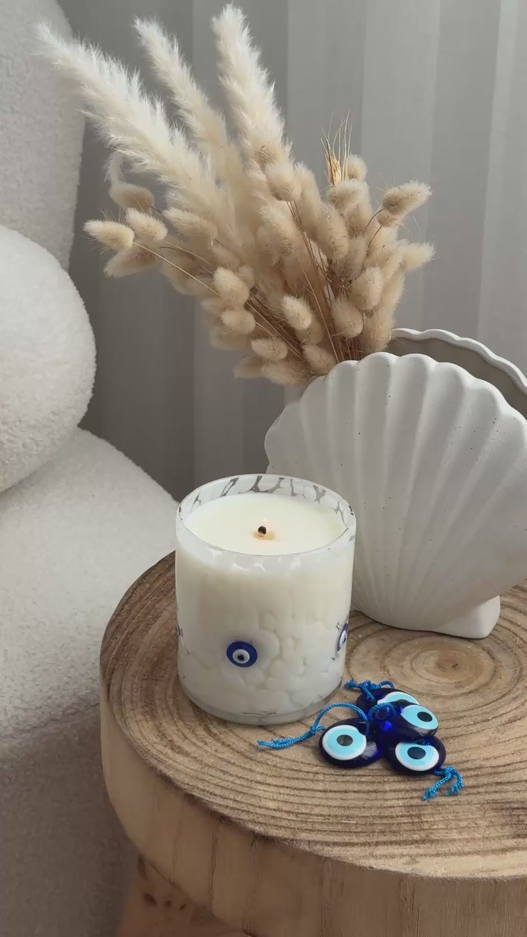 Evil Eye Candle
