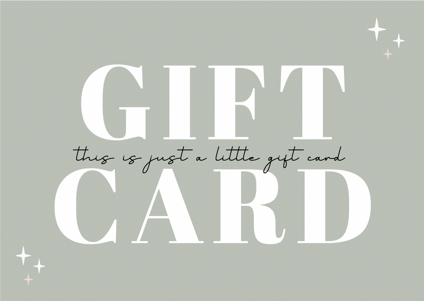 Scents B C Gift Card