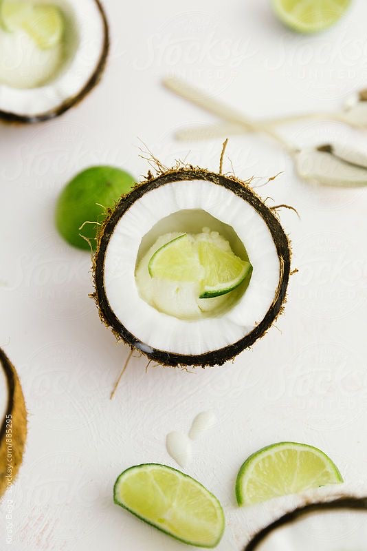Lime + Coconut Candle